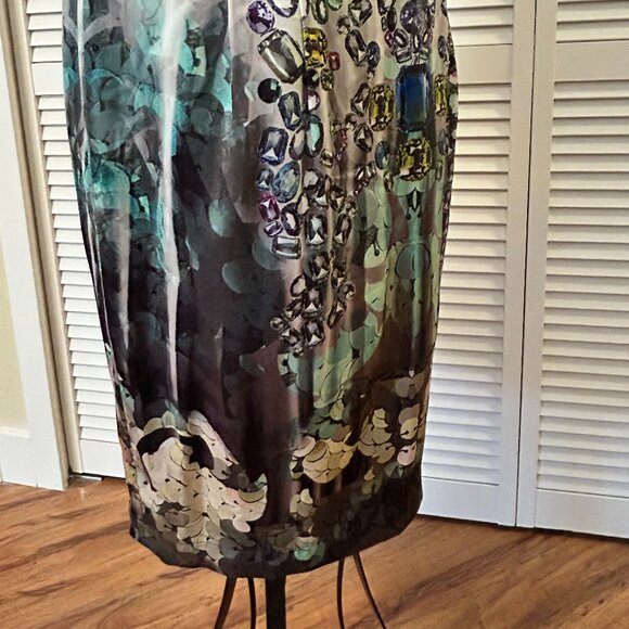 Beautiful Olsen Europe Midi Skirt: Size M/10 - Picture 8 of 15